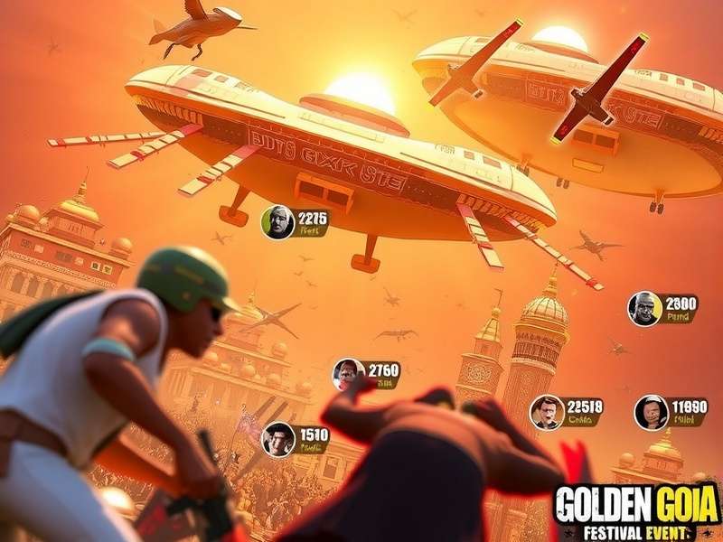 Golden Goa Pro festival event